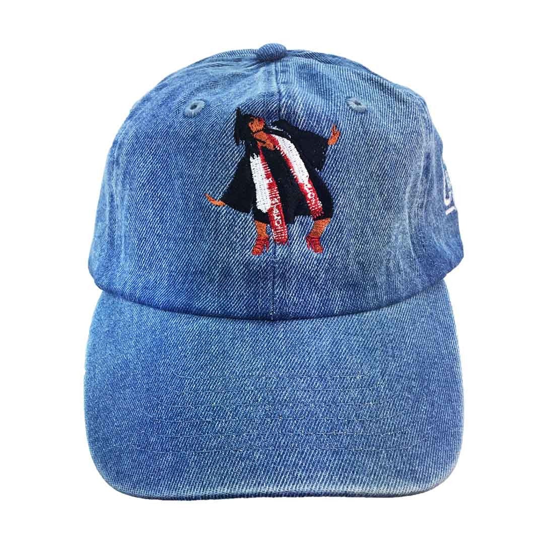 Duck Walk Pose Denim Hat