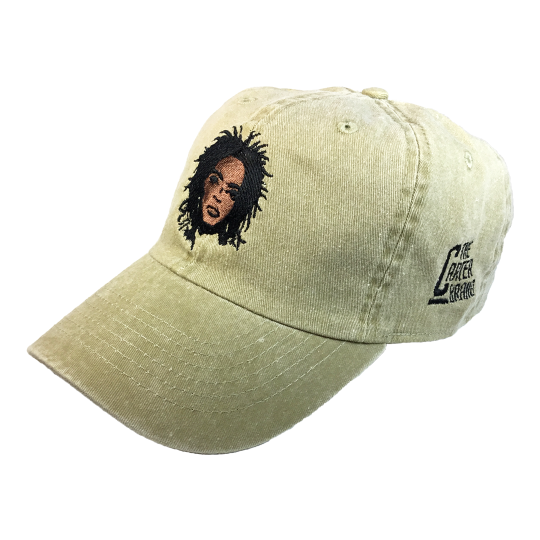 Lauryn Hill Embroidered Hat - The Carter Brand - Black By Popular Demand - Rooting For Everybody Black - Black Pride Apparel