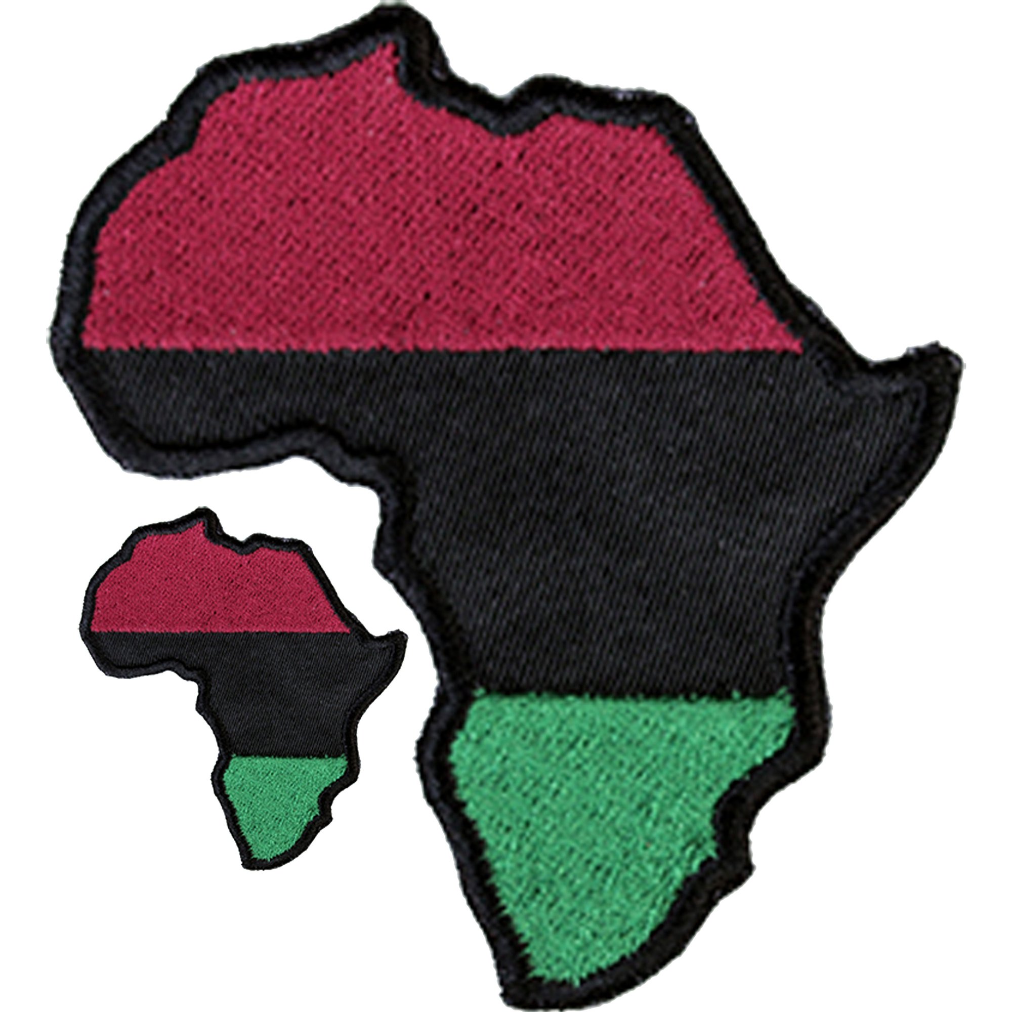 Pan-African Patch - The Carter Brand - Black By Popular Demand - Rooting For Everybody Black - Black Pride Apparel