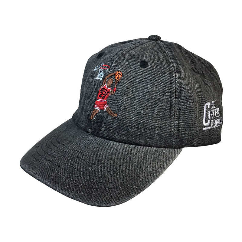 Michael Jordan Dunk Embroidered Hat - The Carter Brand - Black By Popular Demand - Rooting For Everybody Black - Black Pride Apparel