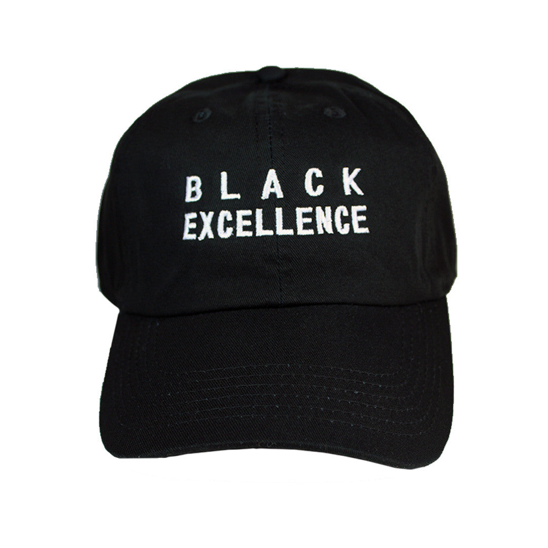 Black Excellence Hat - The Carter Brand - Black By Popular Demand - Rooting For Everybody Black - Black Pride Apparel
