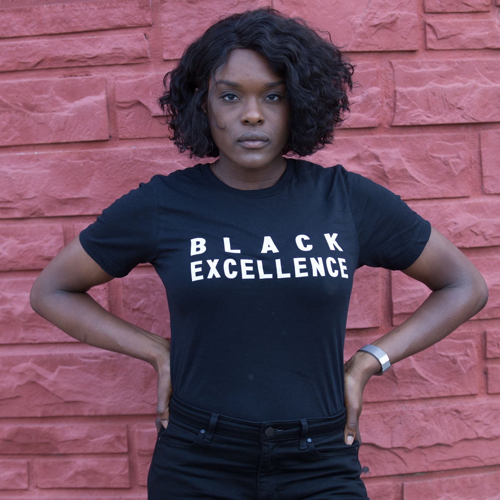 Black Excellence Unisex T-Shirt - The Carter Brand - Black By Popular Demand - Rooting For Everybody Black - Black Pride Apparel