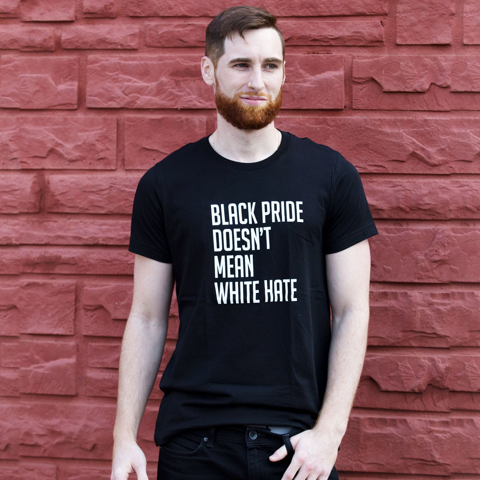 Black Pride Unisex T-Shirt - The Carter Brand - Black By Popular Demand - Rooting For Everybody Black - Black Pride Apparel