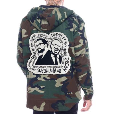 Dream By Any Means Camo Pullover - The Carter Brand - Black By Popular Demand - Rooting For Everybody Black - Black Pride Apparel