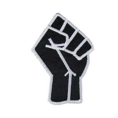 Black Power Fist Patch - The Carter Brand - Black By Popular Demand - Rooting For Everybody Black - Black Pride Apparel