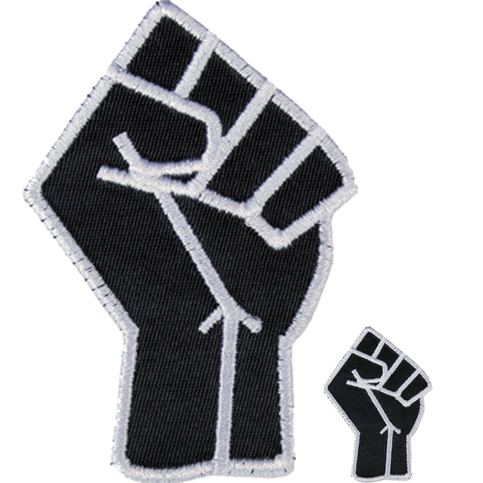 Black Power Fist Patch - The Carter Brand - Black By Popular Demand - Rooting For Everybody Black - Black Pride Apparel
