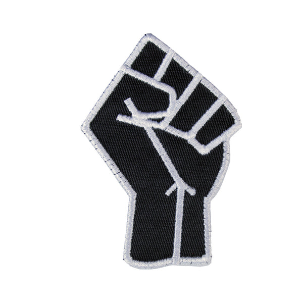 Black Power Fist Patch