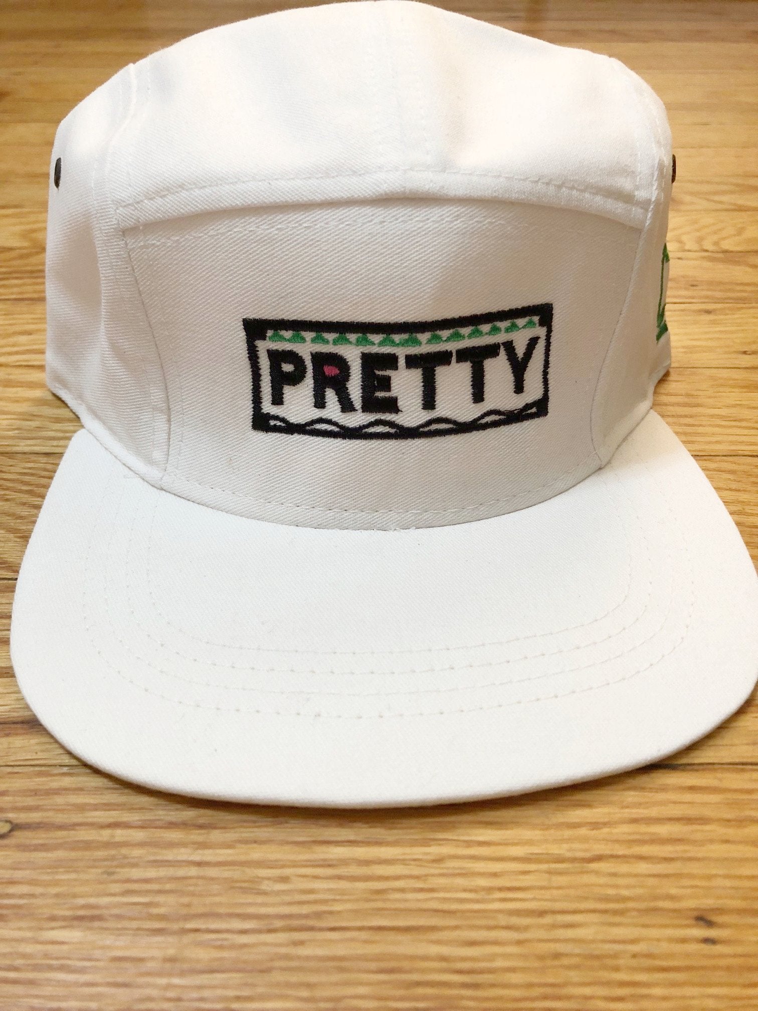 Pretty 5 Panel Hat - The Carter Brand - Black By Popular Demand - Rooting For Everybody Black - Black Pride Apparel