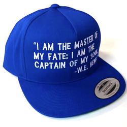 Invictus Blue & White Snapback