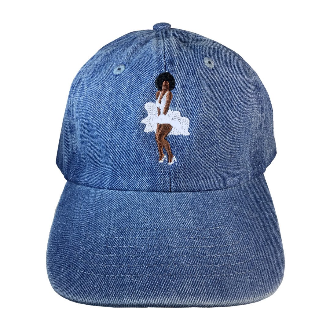 Melanin Monroe Dad Cap - The Carter Brand - Black By Popular Demand - Rooting For Everybody Black - Black Pride Apparel