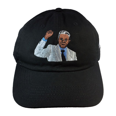 Nelson Mandela Legend Hat - The Carter Brand - Black By Popular Demand - Rooting For Everybody Black - Black Pride Apparel