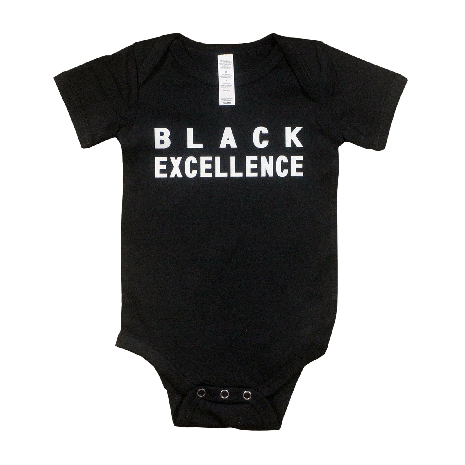 Black Excellence Unisex Infant Onesie - The Carter Brand - Black By Popular Demand - Rooting For Everybody Black - Black Pride Apparel