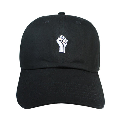 Black Power Fist Cap - The Carter Brand - Black By Popular Demand - Rooting For Everybody Black - Black Pride Apparel