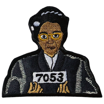 Rosa Parks Patch - The Carter Brand - Black By Popular Demand - Rooting For Everybody Black - Black Pride Apparel