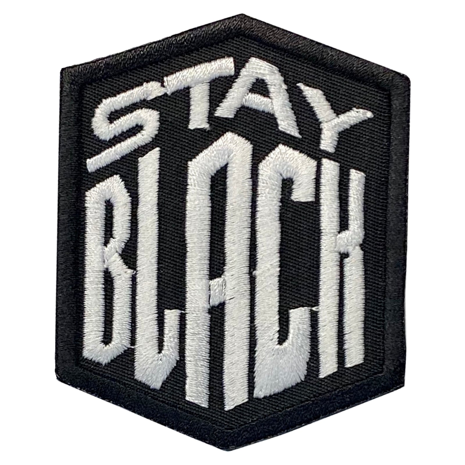 Stay Black Patch - The Carter Brand - Black By Popular Demand - Rooting For Everybody Black - Black Pride Apparel