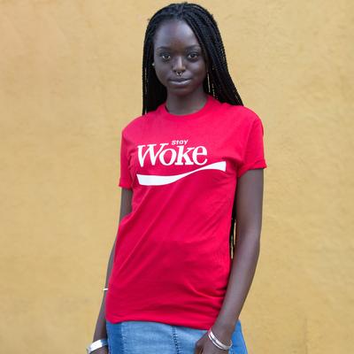 Stay Woke Unisex T-shirt - The Carter Brand - Black By Popular Demand - Rooting For Everybody Black - Black Pride Apparel
