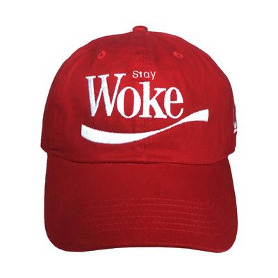 Stay Woke Embroidered Baseball Hat - The Carter Brand - Black By Popular Demand - Rooting For Everybody Black - Black Pride Apparel