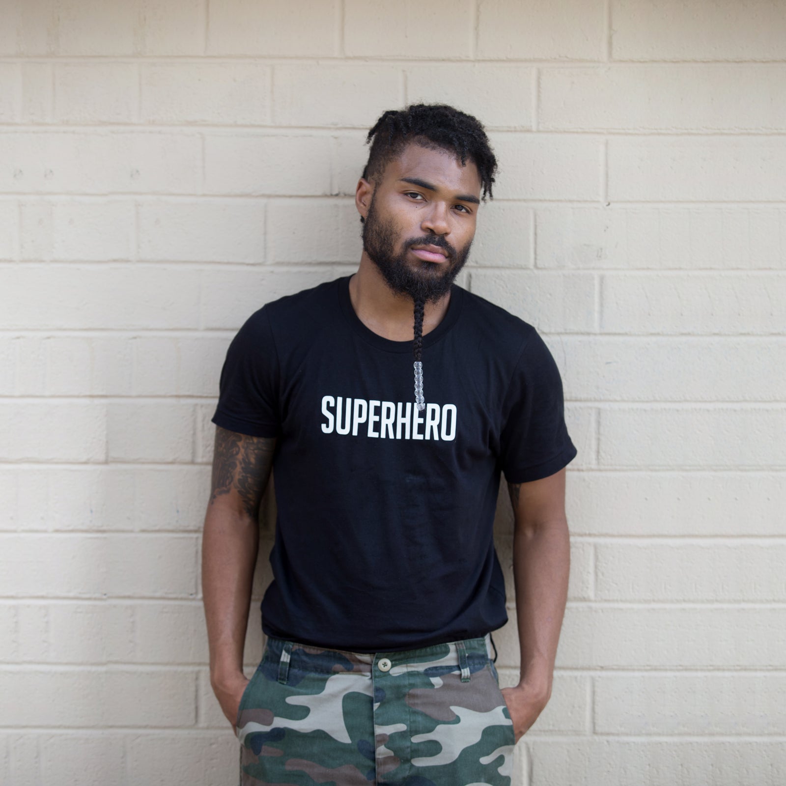 Superhero Unisex T-Shirt - The Carter Brand - Black By Popular Demand - Rooting For Everybody Black - Black Pride Apparel