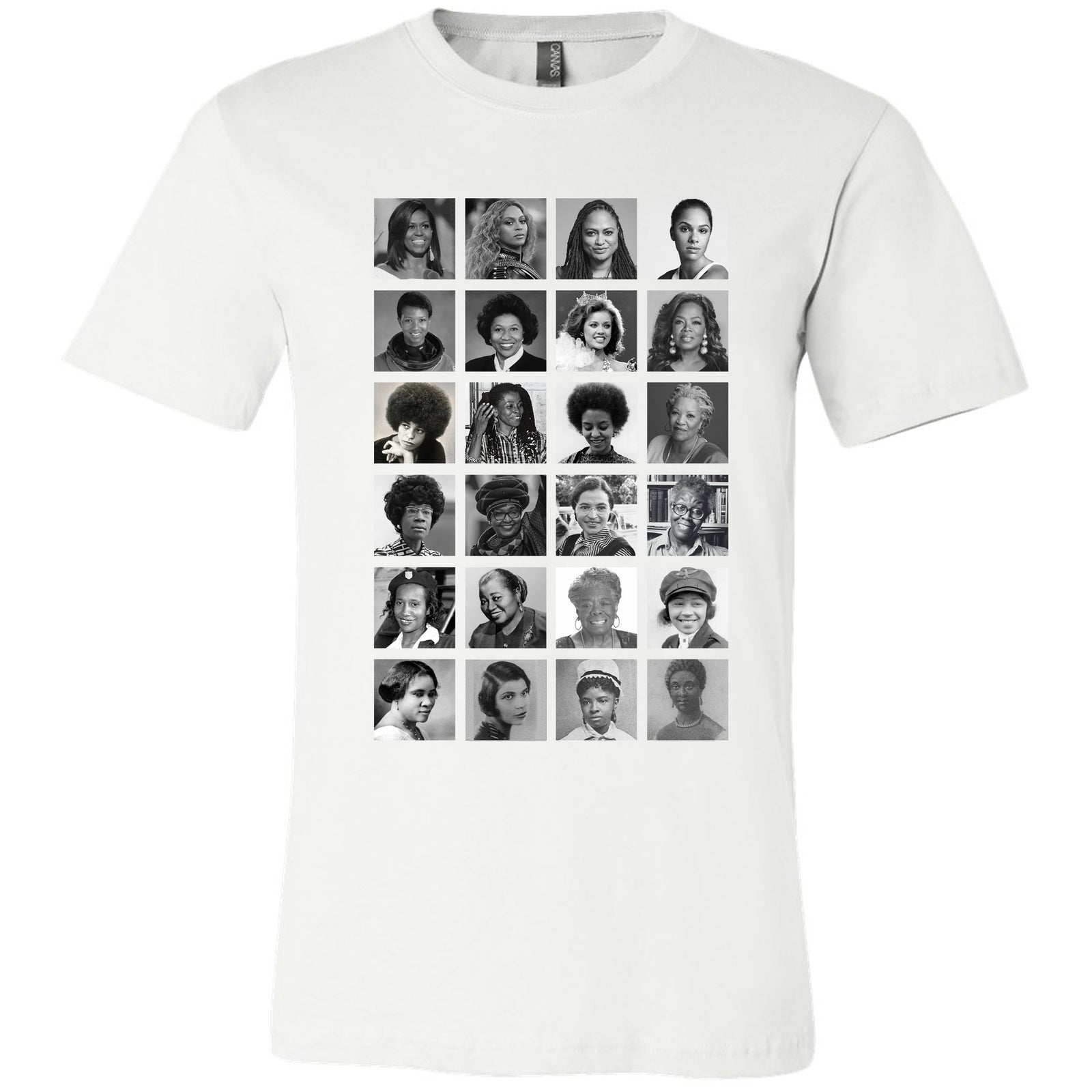 Women's History Unisex T-Shirt - The Carter Brand - Black By Popular Demand - Rooting For Everybody Black - Black Pride Apparel