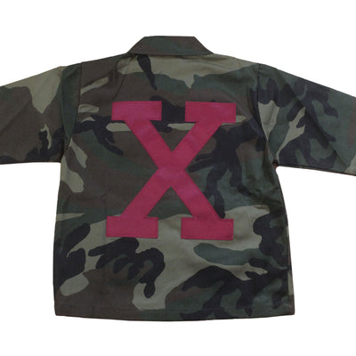 X Camouflage Unisex Kids Jacket - The Carter Brand - Black By Popular Demand - Rooting For Everybody Black - Black Pride Apparel
