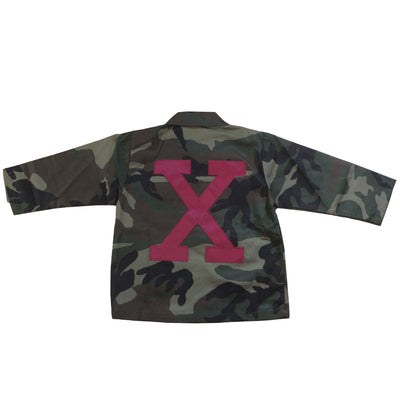 X Camouflage Unisex Kids Jacket - The Carter Brand - Black By Popular Demand - Rooting For Everybody Black - Black Pride Apparel
