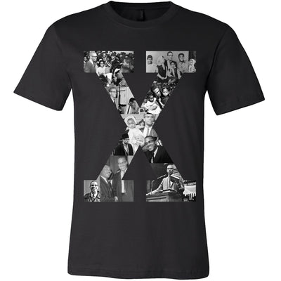 X Graphic Unisex T-Shirt - The Carter Brand - Black By Popular Demand - Rooting For Everybody Black - Black Pride Apparel