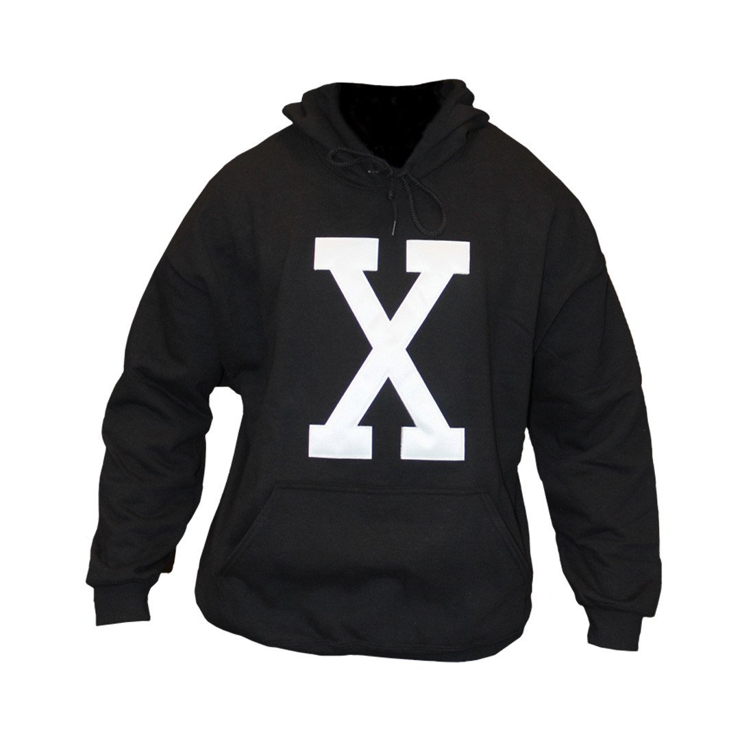 X Hoodie - The Carter Brand - Black By Popular Demand - Rooting For Everybody Black - Black Pride Apparel
