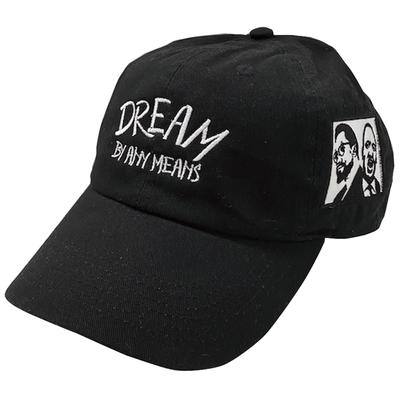 Dream By Any Means Hat - The Carter Brand - Black By Popular Demand - Rooting For Everybody Black - Black Pride Apparel