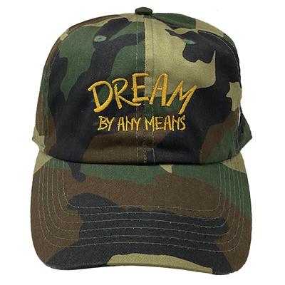 Dream By Any Means Hat - The Carter Brand - Black By Popular Demand - Rooting For Everybody Black - Black Pride Apparel