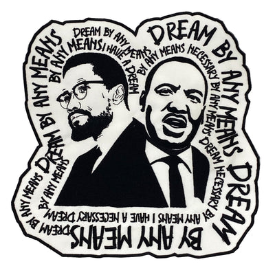 Dream By Any Means Patch - The Carter Brand - Black By Popular Demand - Rooting For Everybody Black - Black Pride Apparel