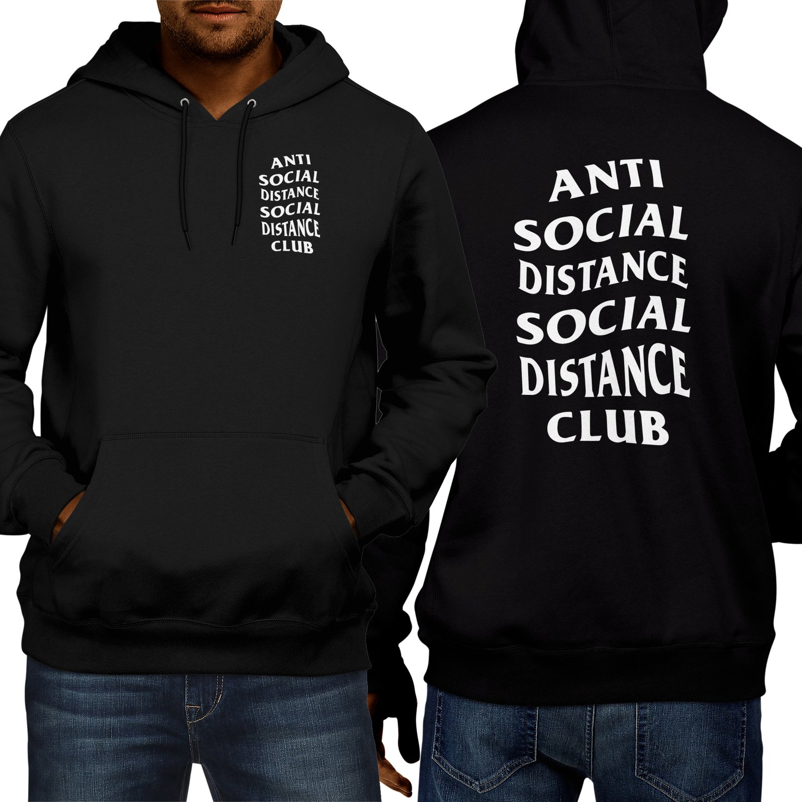 Social Distance Hoodie