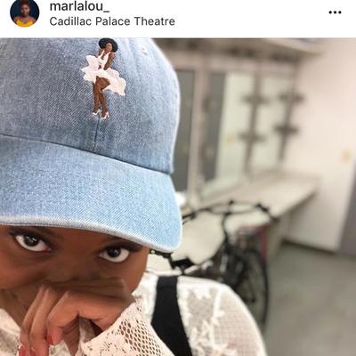 Melanin Monroe Dad Cap - The Carter Brand - Black By Popular Demand - Rooting For Everybody Black - Black Pride Apparel