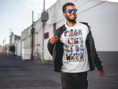 Black Love Unisex T-shirt - The Carter Brand - Black By Popular Demand - Rooting For Everybody Black - Black Pride Apparel